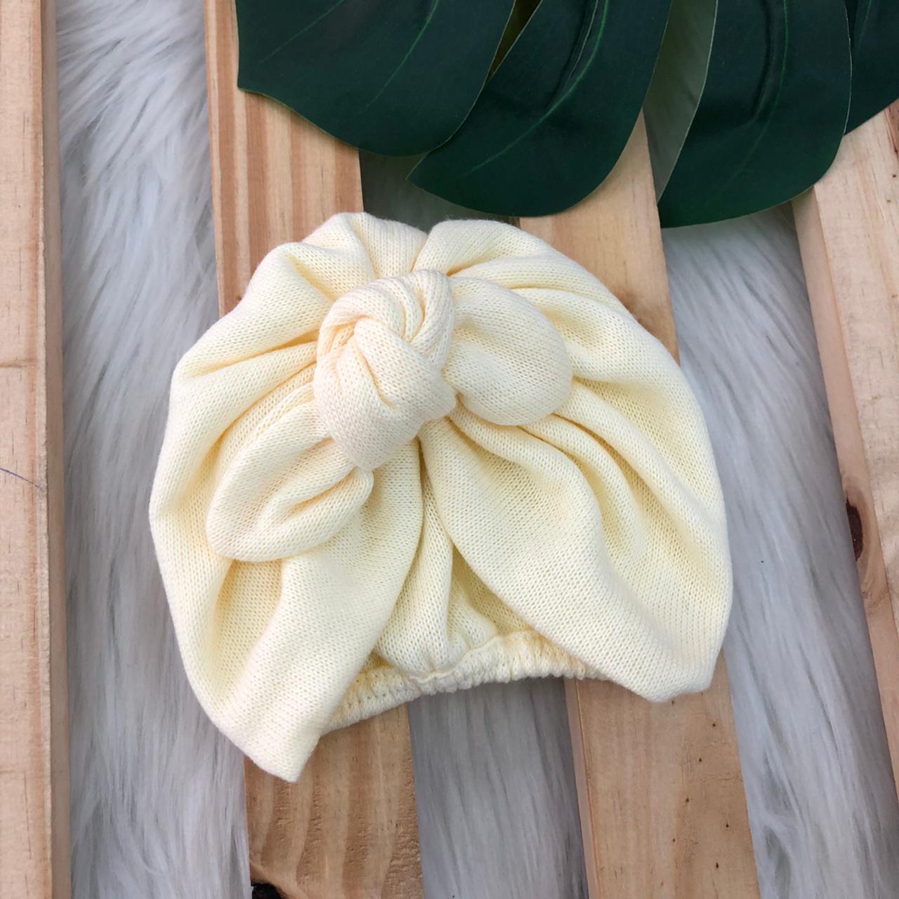  Turbante de Linha - Amarelo